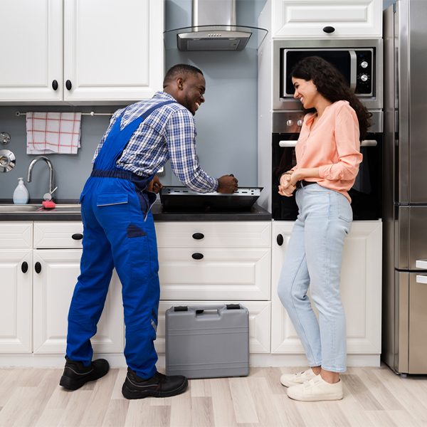 can you provide an estimate for cooktop repair before beginning any work in Croton MI